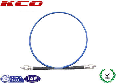 Multiple Mode Fiber Optic Patch Cord / SMA Fiber Optic Cable Metal Ferrule