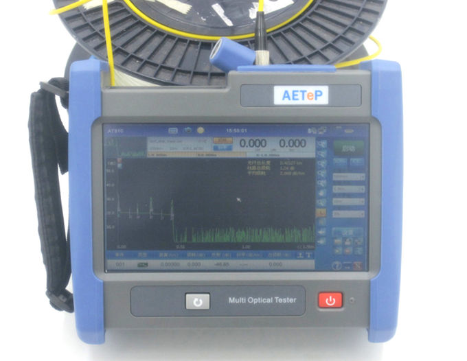 Optical Time Domain Reflectometer OTDR Fiber Tester , Fiber Optic OTDR Test Equipment