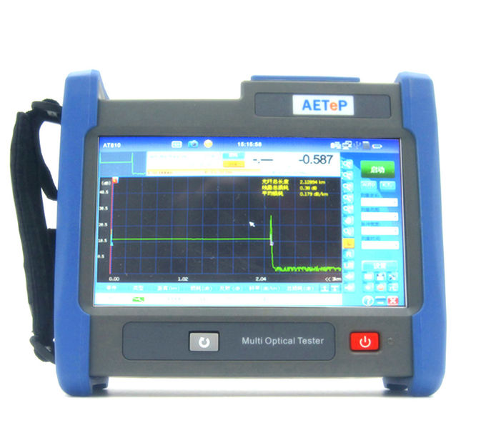 Optical Time Domain Reflectometer OTDR Fiber Tester , Fiber Optic OTDR Test Equipment