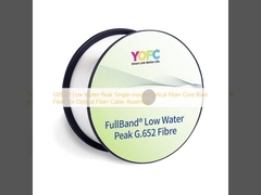 G652D Đỉnh nước thấp Mô hình duy nhất lõi sợi quang Sợi rỗng cho lắp ráp cáp sợi quang