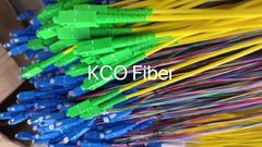Dây nhảy quang / dây nối quang (pigtail) sợi quang Telecom SC LC FC ST E2000 DIN MU MPO MTP (KCO Fiber)