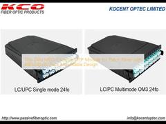 12fo 24fo MPO Cassette MTP Module for Patch Panel with 480x245x1U Rack Mountable Design