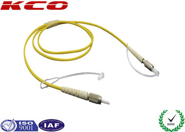 Simplex DIN UPC Fiber Optic Patch Cord SM / Duplex MM DIN Optical Fiber Patch Cable