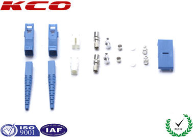 Duplex SC Connector Housing Set / Optical Fibre Cable Un-assembled Connectors Housing