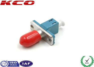 Hybrid Metal LC ST Fiber Optic Adapter Simplex 0.2dB For Testing Instruments