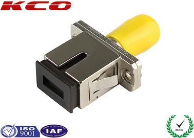 High Reliability Hybrid Fiber Optic Adapter SC/UPC - ST/UPC , Fiber ST To SC Adapter