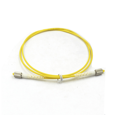 DIN D4 Fiber Optic Patch Cable with 0.9mm/2mm/3mm Cable OD and 100% Tested for Customized Lengths