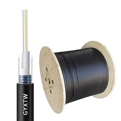8 Cores Single Mode Aerial Outdoor Fiber Optic Cable Light-Armored for Duct and Direct Burial
