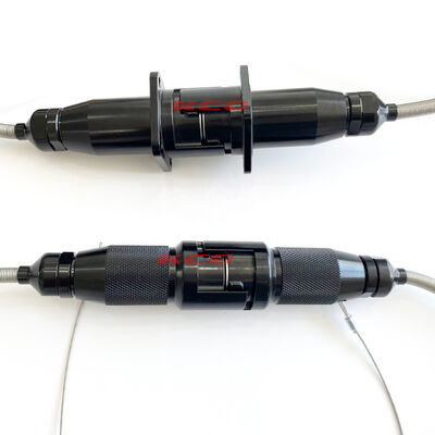 6 Cores Water-proof YZC06P Connector / 6 fibers Outdoor Tactical YZC Patch Cord 500m 7.0mm TPU