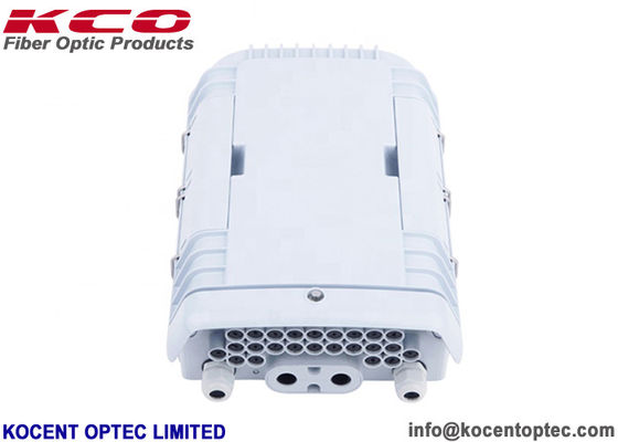 5G FTTA Fiber Optic Distribution Terminal Box with 96 Fibers Capacity ABS+PC Material for Wall or Pole Mounting
