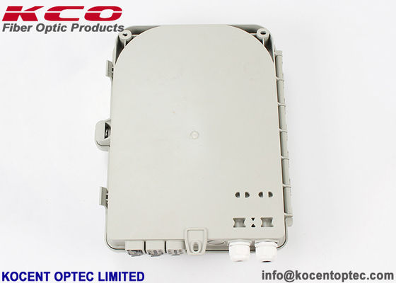 FTTH IP65 Outdoor 24 Core Fiber Optic Terminal Box with Blockless Splitter and 24 Ports Capacity