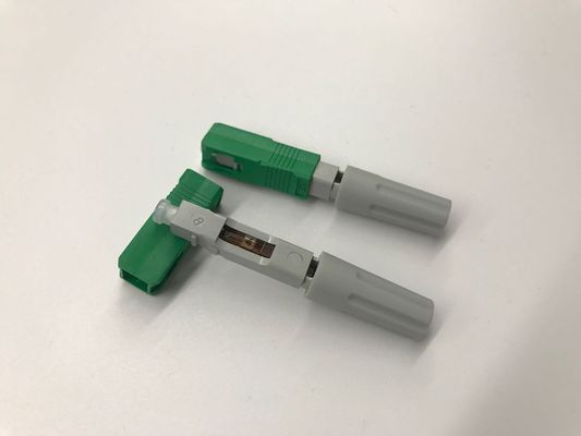 2*3mm SC/APC Fiber Optic Fast Connector with 0.2dB Insertion Loss and 55dB Return Loss for FTTH Solutions
