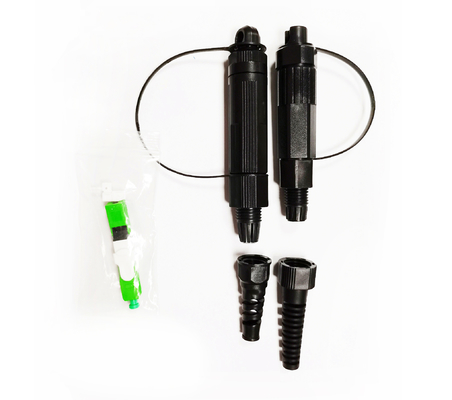 IP68 Waterproof Fiber Optic Fast Connector SC APC for G652 G657 FTTH Outdoor Applications