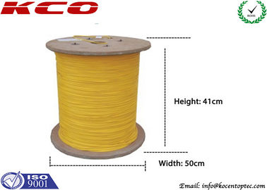 3.0mm Simplex LSZH Indoor Fiber Optic Cable Single Mode PVC for SC FC LC ST Patch Cord