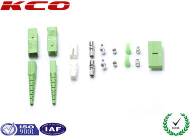 Duplex SC Connector Housing Set / Optical Fibre Cable Un-assembled Connectors Housing