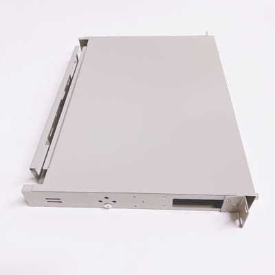 Kocent 1U 19'' Rack Mountable Fiber Optic Patch Panel with 24 cores SC and 48 cores LC Dustproof Terminal Box