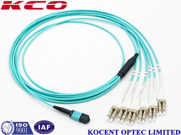 OM1 OM2 OM3 OM4 Multimode MPO đến LC Uniboot Fiber Optic Patch Cord