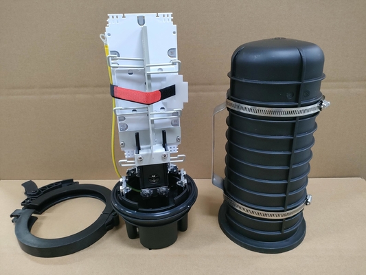 FOSC400 A8 Fiber Optic Splice Closure Dome Type 48cores 96 Cores với 24 adapter SC