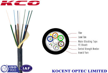 Mutifiber 12fo đến 144fo Không khí thổi Micro Duct Jetting Cáp quang sợi