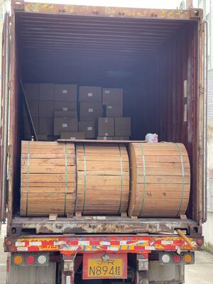 Outdoor 144 Cores 144fibers GYTS Light Armored Stranded Loose Tube Fiber Optic GYTS Cable