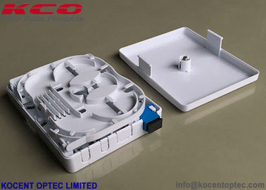 KCO-FTB-02N 2 Port 2 Core Fiber Optic Termination Box FTTH Indoor Face Plate Socket IP55 Rated for SC/UPC SC/APC
