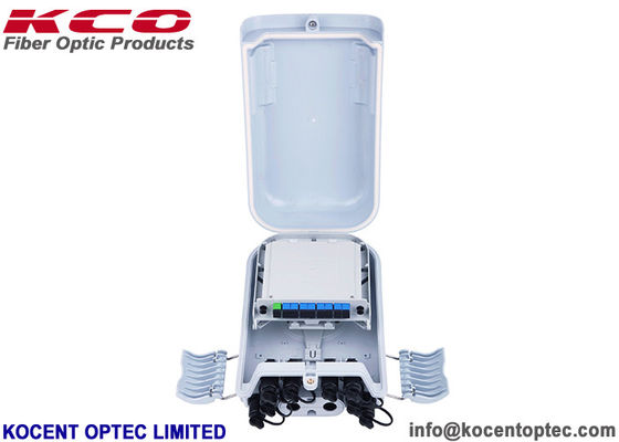 Hộp kết thúc quang ngoài trời FTTH FTTA 8 cổng 8 lõi NAP CTO OTB ODB 8FO