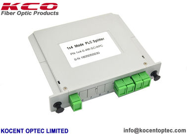 Bộ chia sợi quang kích thước nhỏ 1 * 4 1x4 Bộ chia PLC loại LGX cho hộp ODB ODB đầu cuối