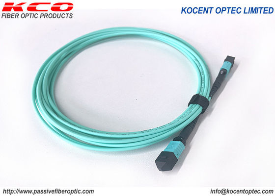 Cáp nối sợi xe tải MPO MTP Elite Low Loss 8fo OM3 OM4 APC