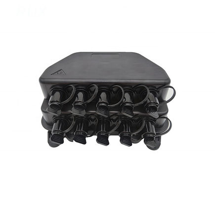10 lõi được kết nối trước Hộp CTO FAT sợi quang IP67 Giá treo tường cực